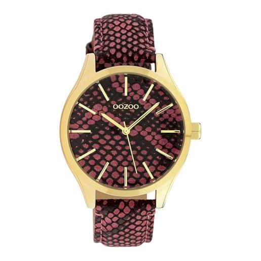Oozoo - orologio da donna - c10433, rosa, bracciale