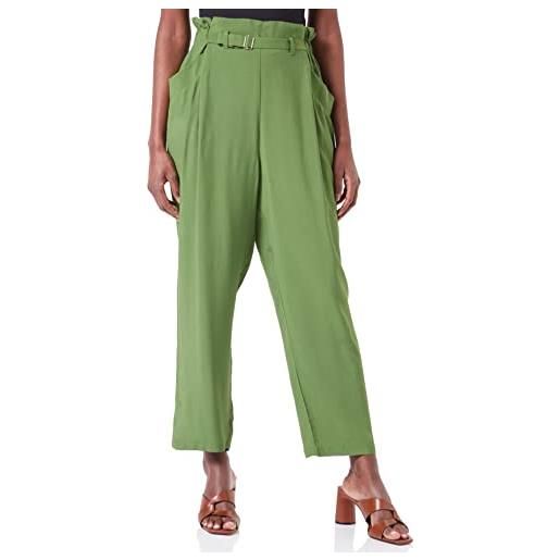Sisley pantaloni 4b5flf015 pantaloncini, 902 verde, 46 donna