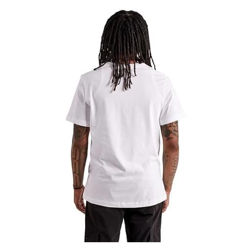 Nike jumpman emb crew t-shirt, bianco, s uomo