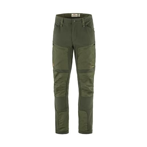 Fjallraven 87160-662-625 keb agile winter trousers m pantaloni sportivi uomo deep forest-laurel green taglia 48/l