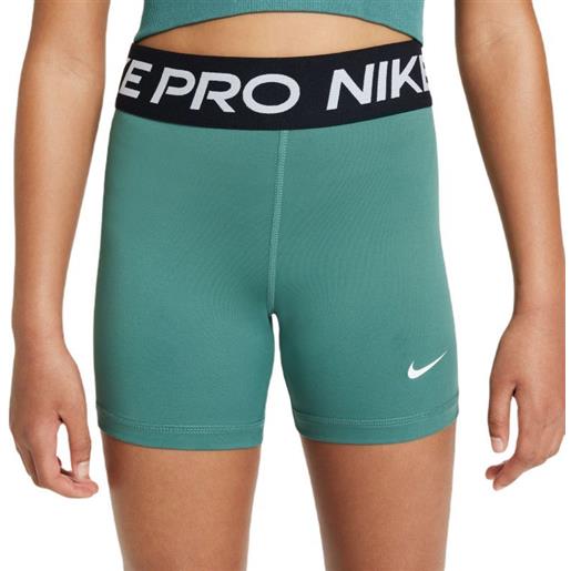 Nike pantaloncini per ragazze Nike girls pro 3in shorts - bicoastal/black/white