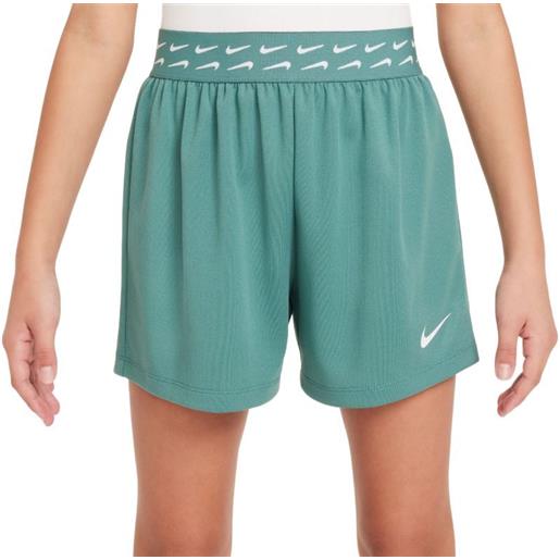 Nike pantaloncini per ragazze Nike kids dri-fit trophy training shorts - bicoastal/white