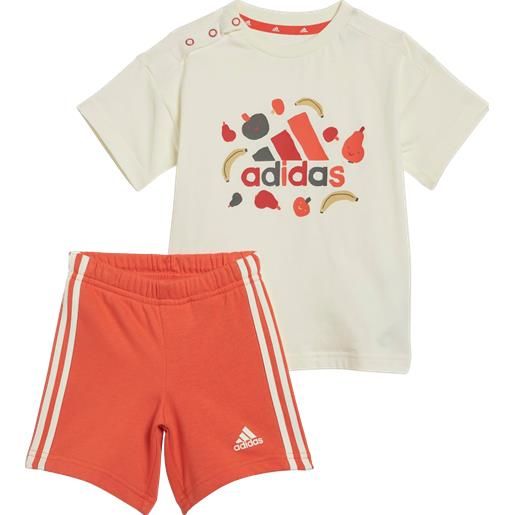 Adidas essentials allover print tee infant completo neonato