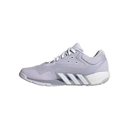 Adidas dropset trainer w, sneaker donna, silver dawn/ftwr white/silver violet, 40 2/3 eu