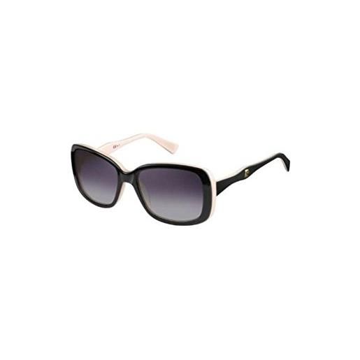 Pierre Cardin p. C. 8390/s vk fxj 55 occhiali da sole, nero (black cream/grey sf), donna