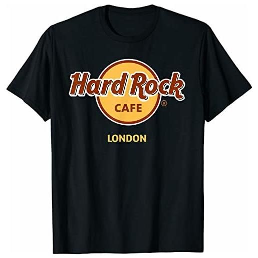 Lindas hards rock cafe london - maglietta retrò, nero , s