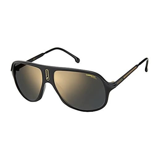 Carrera safari65/n sunglasses, matte black/grey gold, 62 unisex