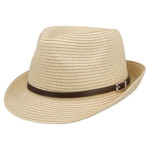 LIPODO cappello di paglia pascolo trilby donna/uomo - da sole giardiniere primavera/estate - s (54-55 cm) natura