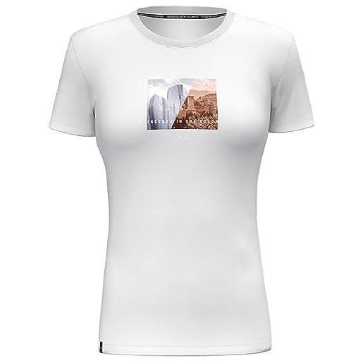 Salewa pure design dry t-shirt da donna pure design dry t-shirt w (confezione da 1)
