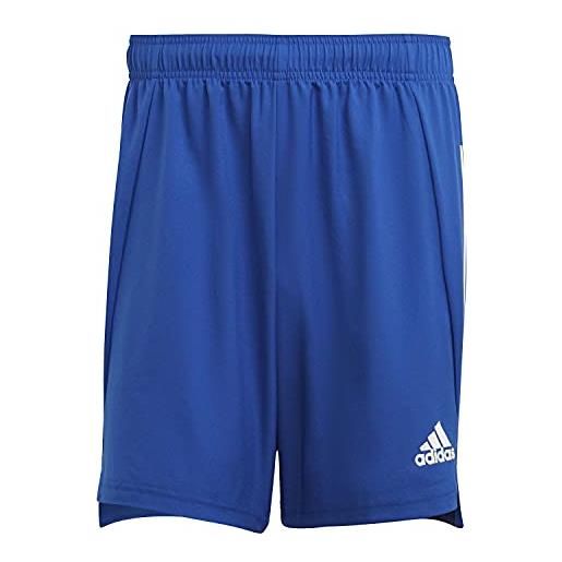 Adidas condivo 21 primeblue, pantaloncini da calcio unisex-adulto, la squadra blu royal/bianco, m