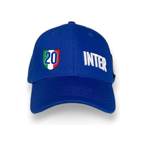 Inter cappello baseball celebrativo 20° scudetto 2024 nero