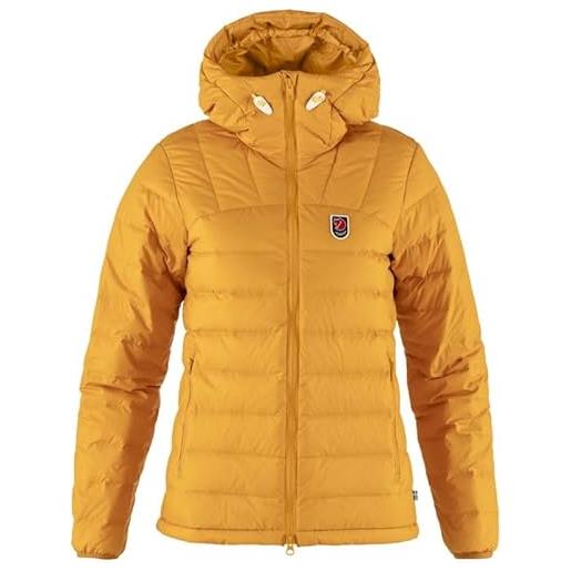 Fjallraven 86122-161 expedition pack down hoodie w giacca donna mustard yellow taglia m