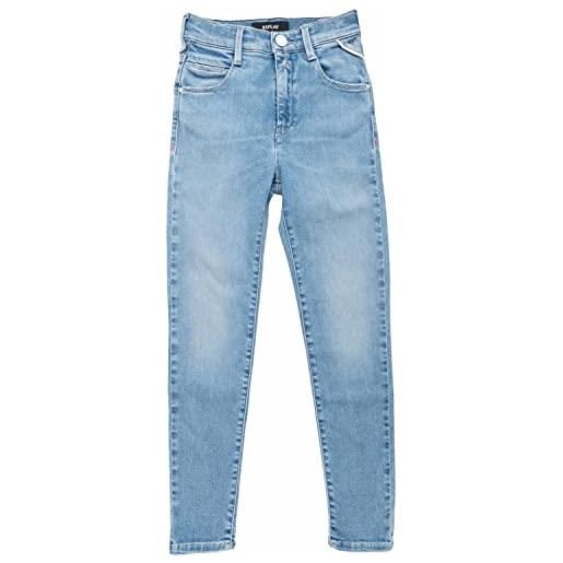 REPLAY jeans bambina super elasticizzati, blu (light blue 010), 6 anni