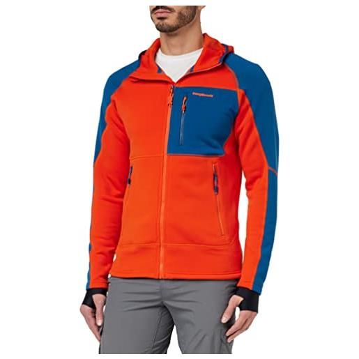 Trango giacca trx2 stretch pro, arancione/blu, xl uomo