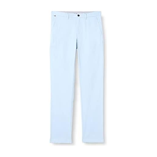 Tommy Hilfiger pantaloni uomo denton chino 1985 pima cotton chino, blu (breezy blue), 40w / 36l