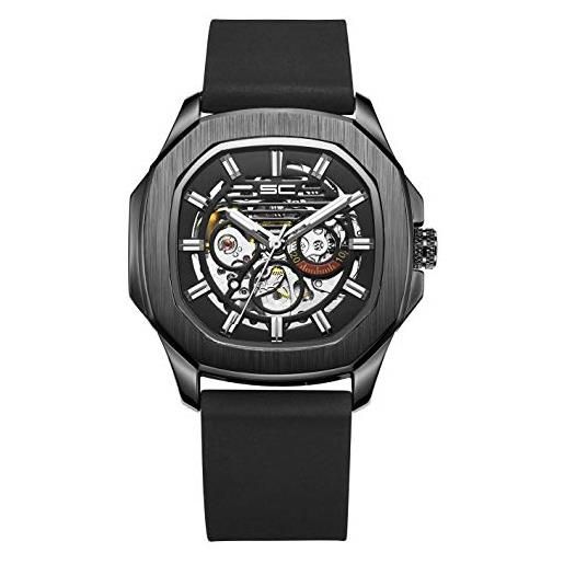 Millennium Star simone carbini orologio automatico total black