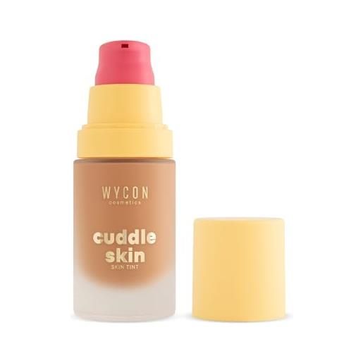 WYCON cosmetics cuddle skin tint fondotinta fluido uniformante - 10 toffee