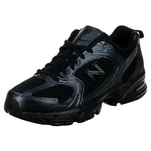 New Balance 530, scarpe da ginnastica unisex-adulto, nero, 42 eu