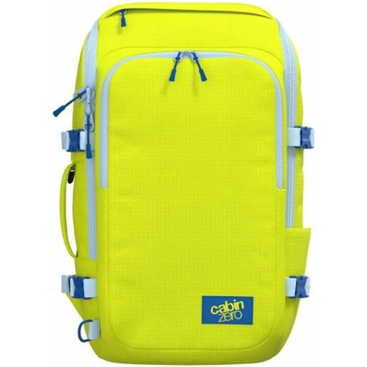 Cabin Zero borsa adventure cabin adv pro 32l zaino 46 cm scomparto per laptop giallo