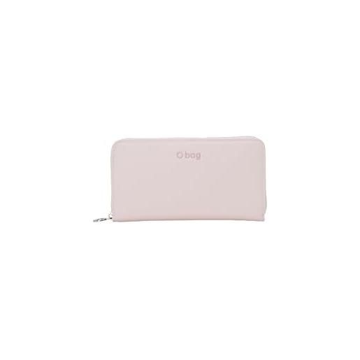 OBAG o bag - portafoglio o wally zurigo in poliuretanica, rosa chiaro (10.5 x 19.5 x 2 cm)
