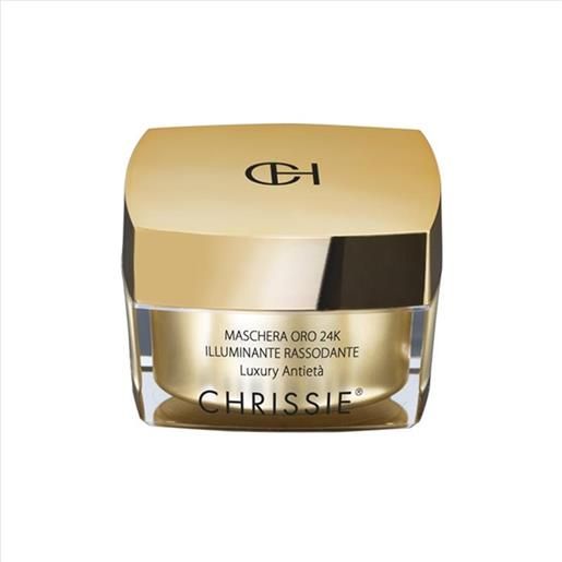 Chrissie cosmetics maschera oro 24k illuminante e rassodante viso 50 ml