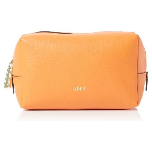 ABRO borsa cosmetica, unisex-adulto, orange (arancione)