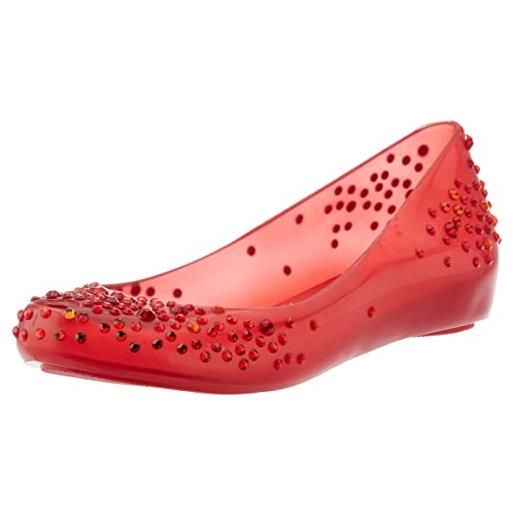 Melissa jm ultragirl annuncio, scarpa mary jane donna, rosso, 40 eu