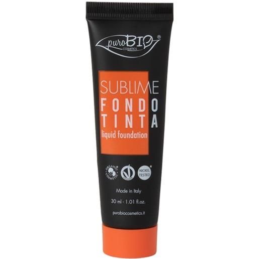 Purobio sublime liquid foundation - fondotinta fluido tonalità 05