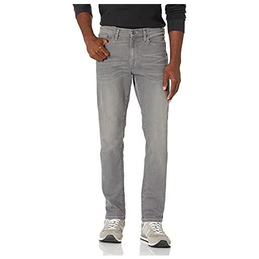 Amazon Essentials jeans slim elasticizzati comodi (in precedenza goodthreads) uomo, nero, 30w / 34l
