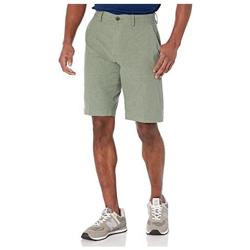 Amazon Essentials pantaloncini oxford elasticizzati comodi leggeri 28 cm slim (in precedenza goodthreads) uomo, pesca pallido, 32w