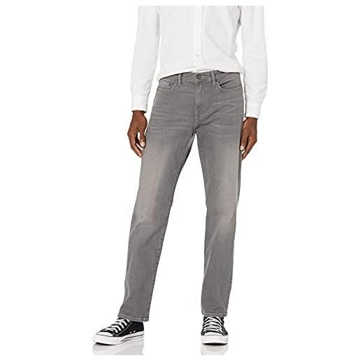 Amazon Essentials jeans con taglio dritto (in precedenza goodthreads) uomo, grigio, 33w / 32l