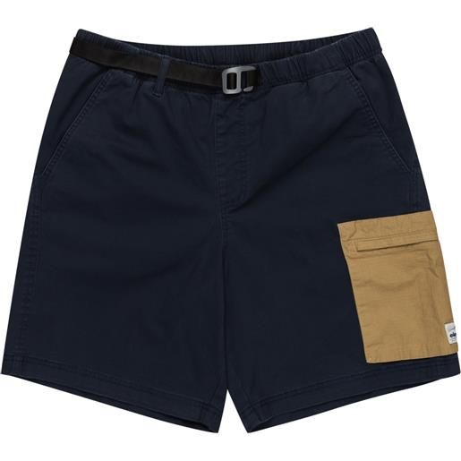 Element - shorts in cotone - chillin travel walkshort eclipse navy per uomo - taglia s, m, l, xl - blu navy