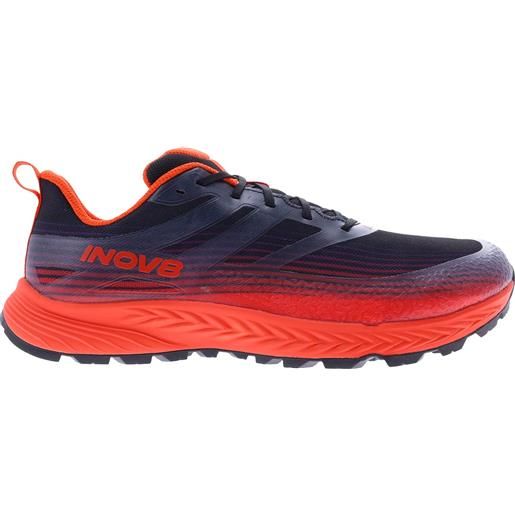 Inov 8 - scarpe da trail running - trailfly speed m black / fiery red per uomo - taglia 42,42.5,43,44,44.5,45 - nero