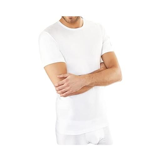NOTTINGHAM 3 pezzi maglia uomo mezza manica girocollo tm6102 in cotone jersey (bianco, 9/4xl)