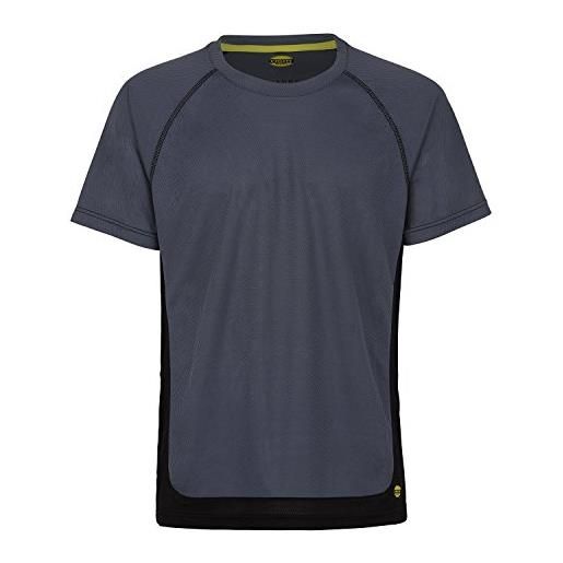 Utility Diadora diadora - maglietta sportiva da trekking, taglia s, colore: grigio/nero, grigio. , s