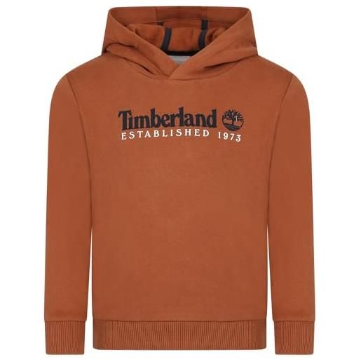 Timberland felpe con cappuccio marrone t25u56 348 marrone 16 a/y