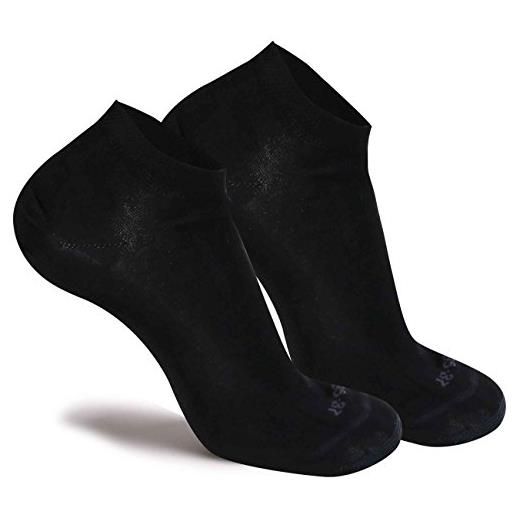 SANGIACOMO WE LOVE SOCKS pariscarpa - confezione da 6 paia di calzini pariscarpa in filo di scozia - nero - 43/44
