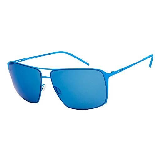 ITALIA INDEPENDENT 0210-027-000 occhiali da sole, blu (azul), 61.0 uomo