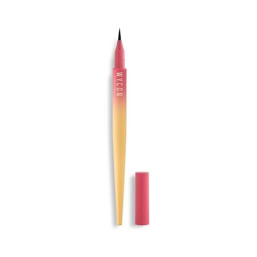WYCON cosmetics deep ink eyeliner pen eyeliner nero in penna water resistant