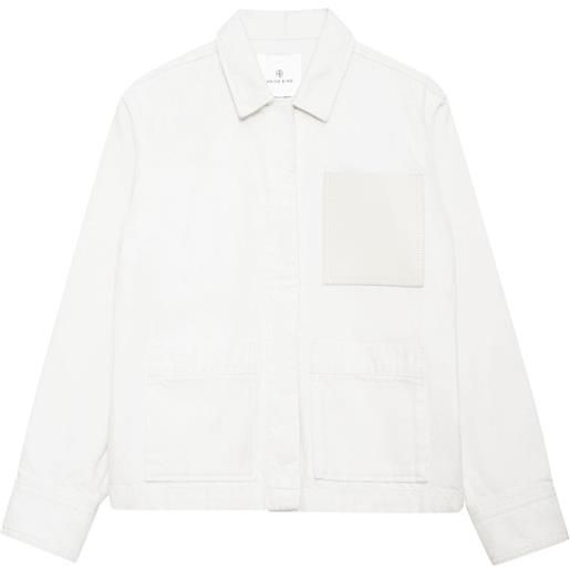ANINE BING giacca utility jake - bianco