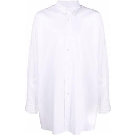Maison Margiela camicia lunga - bianco