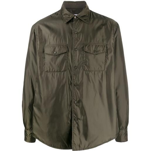 ASPESI giacca-camicia utility - verde