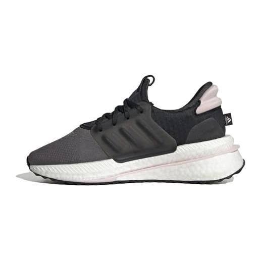 Adidas x_plrboost, sneaker donna, grey five/core black/clear pink, 39 1/3 eu