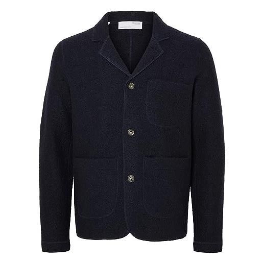 SELECTED FEMME seleted homme slhnealy knit blazer w noos maglione cardigan, sky captain, m uomo