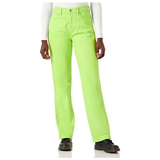 Pepe Jeans elektra pantaloni, verde (639lima 639), unica (taglia produttore: 27) donna