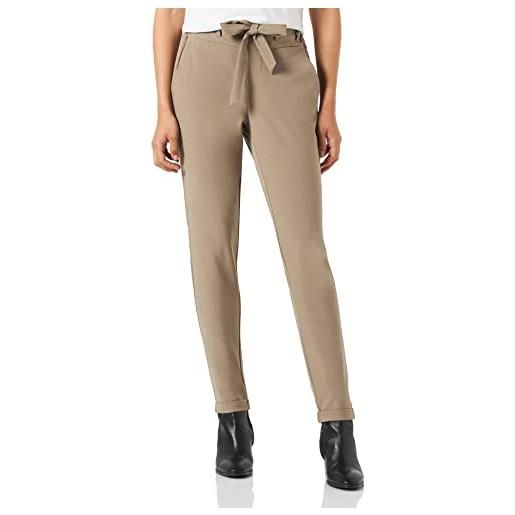 Kaffe jillian belt pants pantaloni, fallen rock, 34 da donna