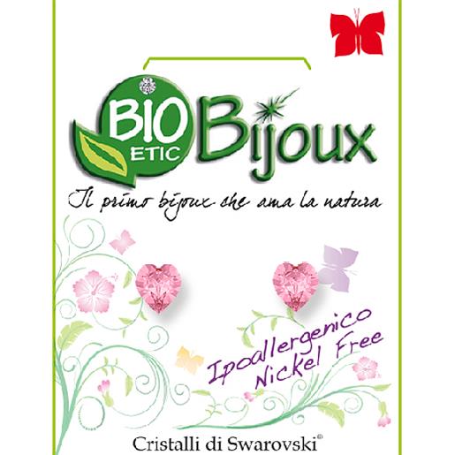Bioetic Bijoux orecchino cuore 5mm rose