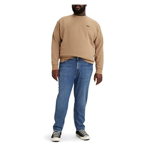 Levi's 512 slim taper big & tall, jeans, uomo, medium indigo worn in, 40w / 32l