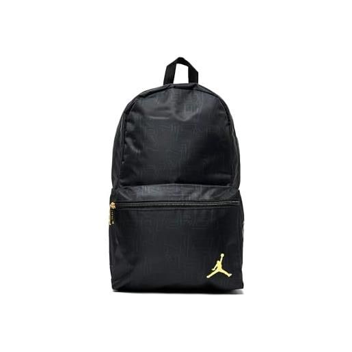 Nike jordan zaino black and gold nero codice 9a0856-023