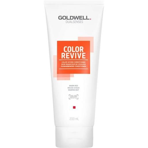 Goldwell dualsenses color revive warm red conditioner 200ml